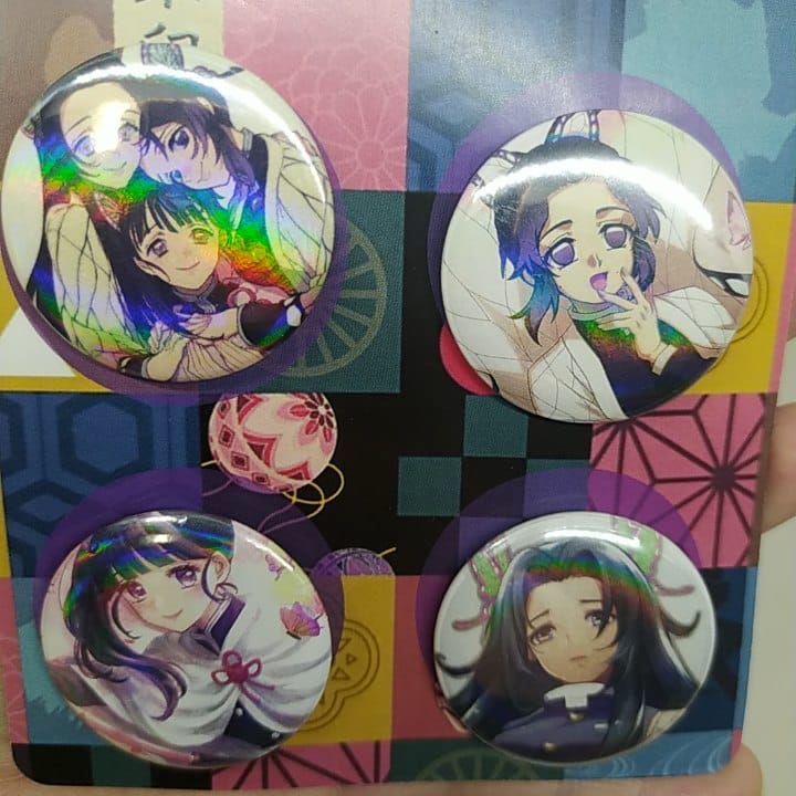 Kimetsu no yaiba - Set Chapitas Holográficas - Imagen 2