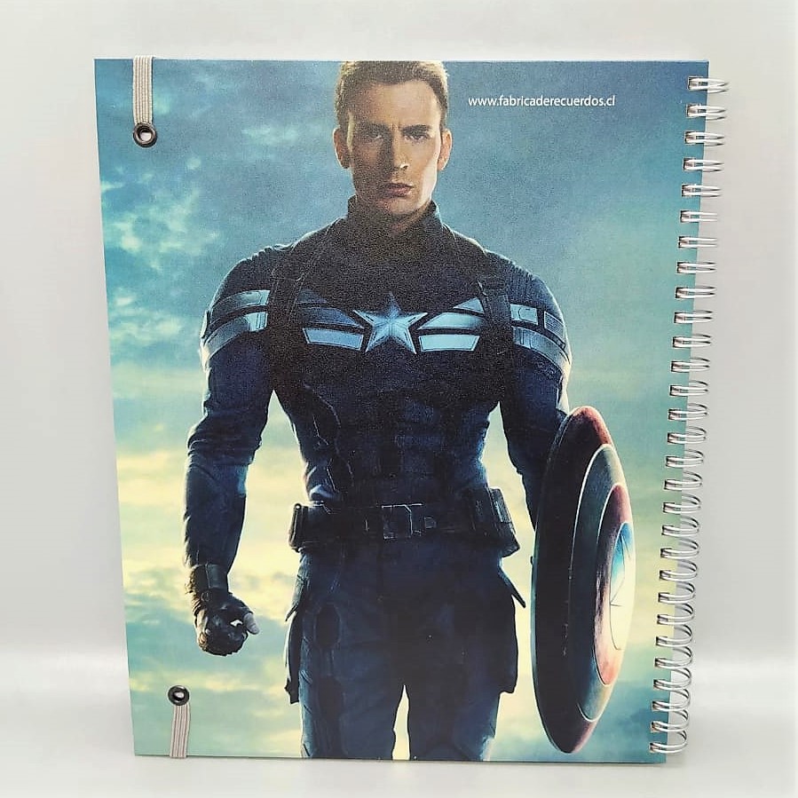 Capitán América - Cuaderno / Libreta - Imagen 2