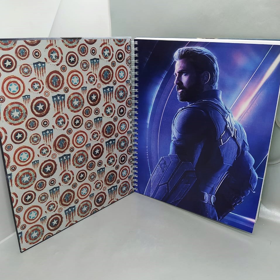 Capitán América - Cuaderno / Libreta - Imagen 3