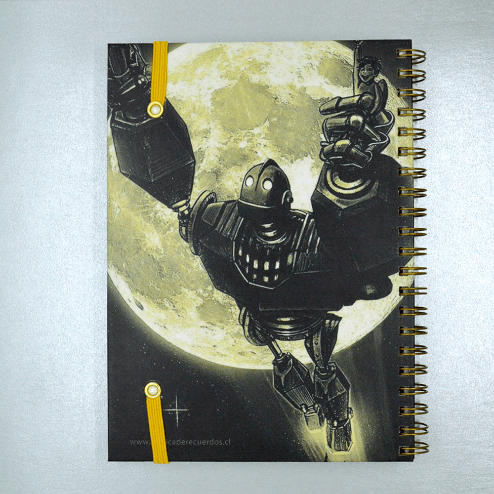 El Gigante de Hierro - Cuaderno / Libreta - Imagen 2