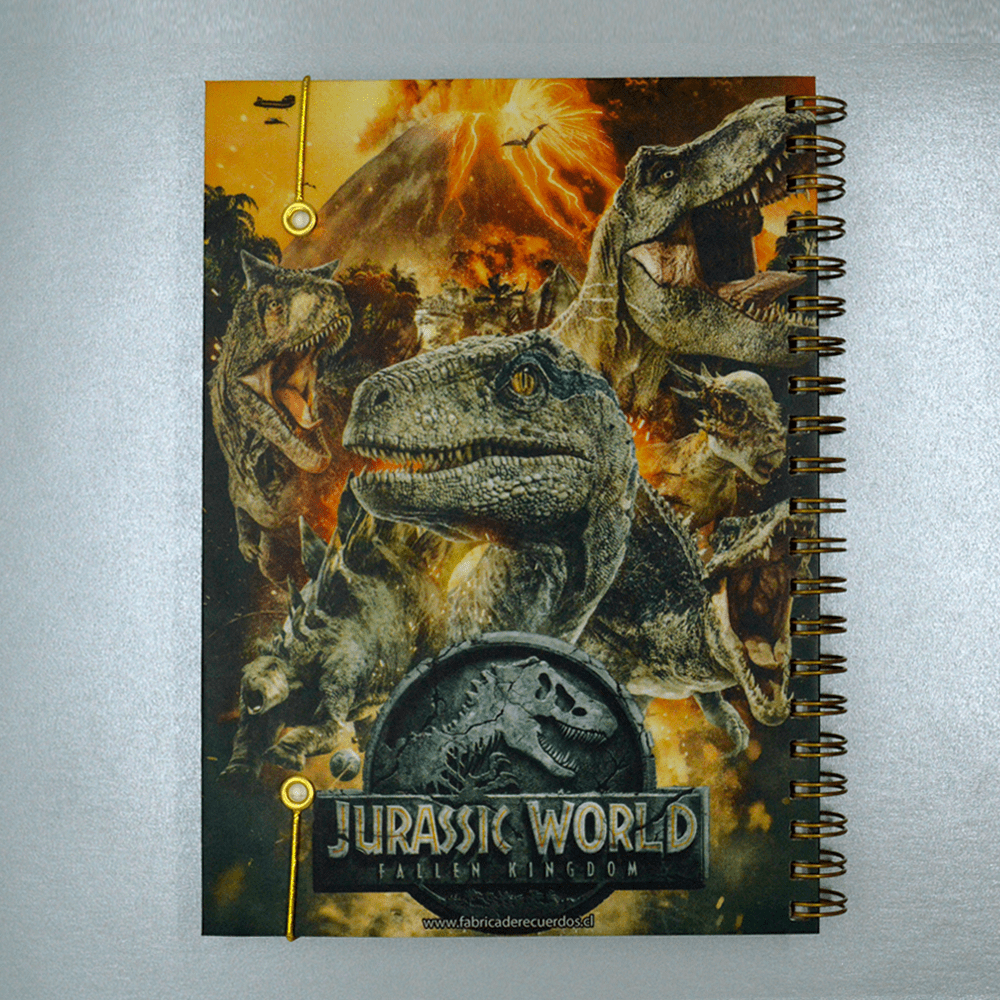 Parque Jurásico - Cuaderno / Libreta - Imagen 2
