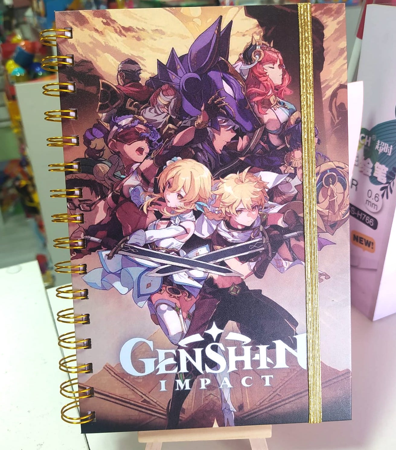 Genshin impact - Cuaderno / Libreta
