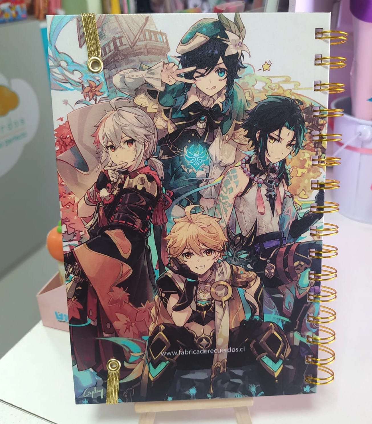 Genshin impact - Cuaderno / Libreta - Imagen 2