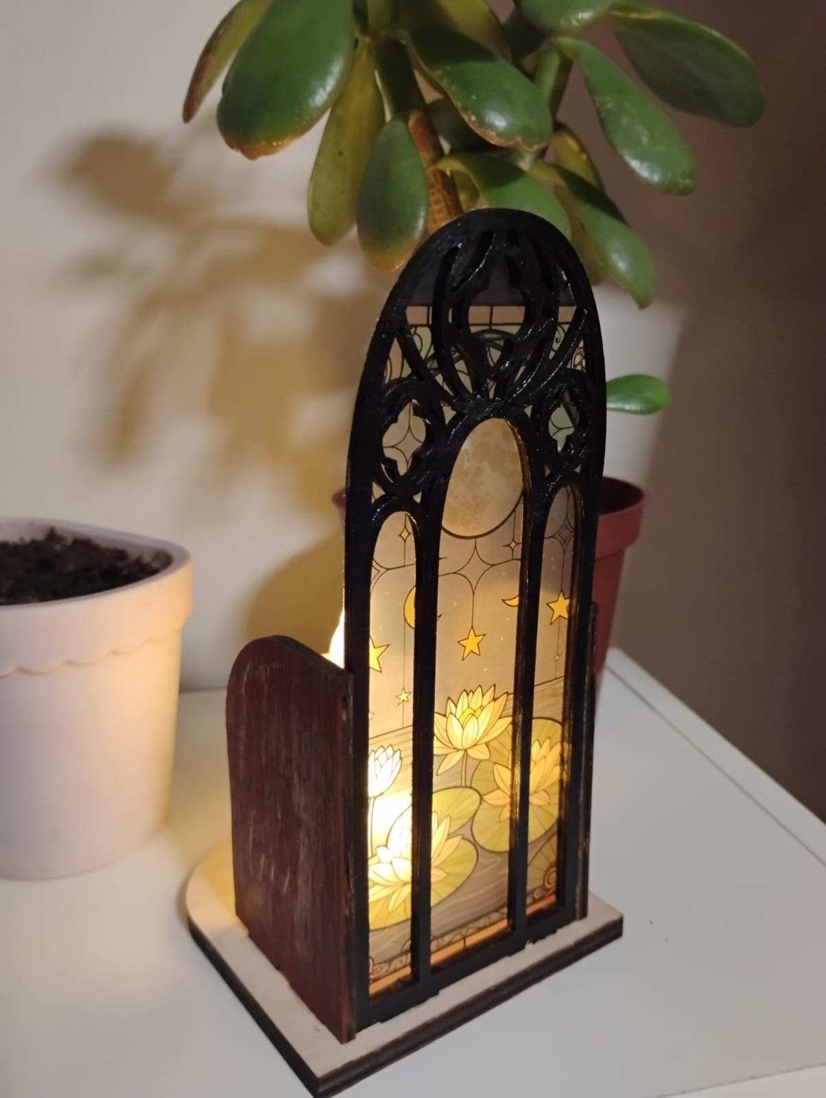 Book Nook lampara Loto sagrado - Imagen 2