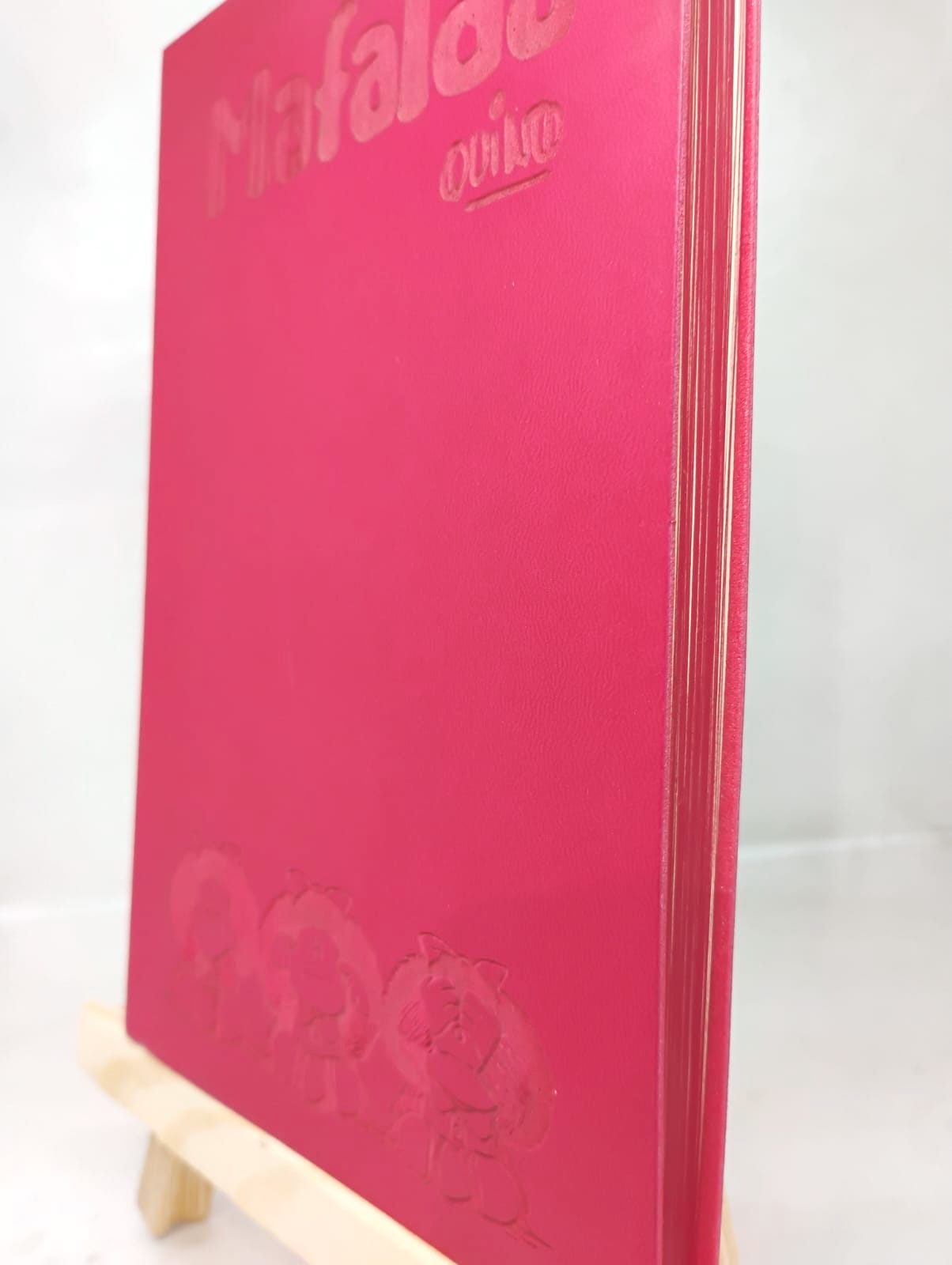 Mafalda - Libreta tapa blanda cuero - Imagen 2